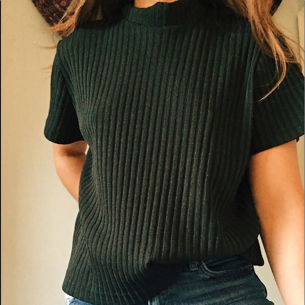 Alice Stuart Vintage Mock neck Top